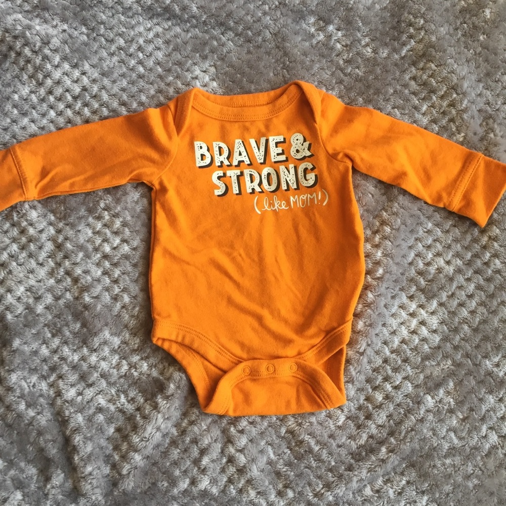 Orange long sleeve